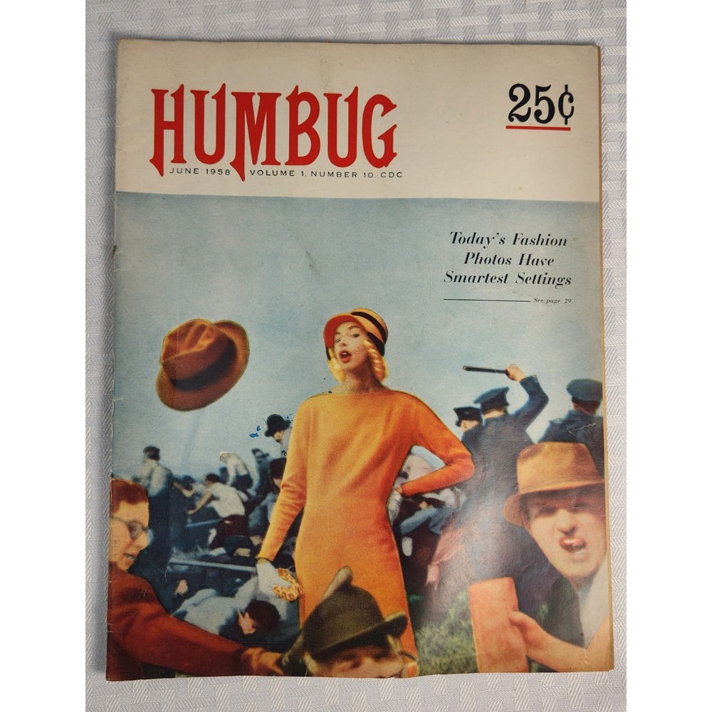 HUMBUG #10 June 1958 Harvey Kurtzman Jack Davis Russ Heath Arnold Roth VERY Fine